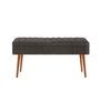 Hanah Home Banco 2 Anthracite Pino Atlantico 90x46x40 cm